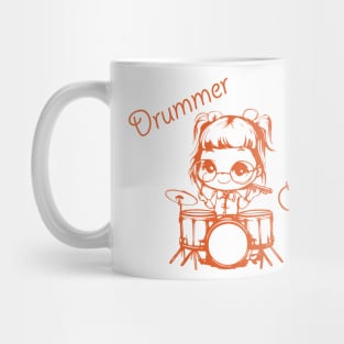 Drummer Girl Mug